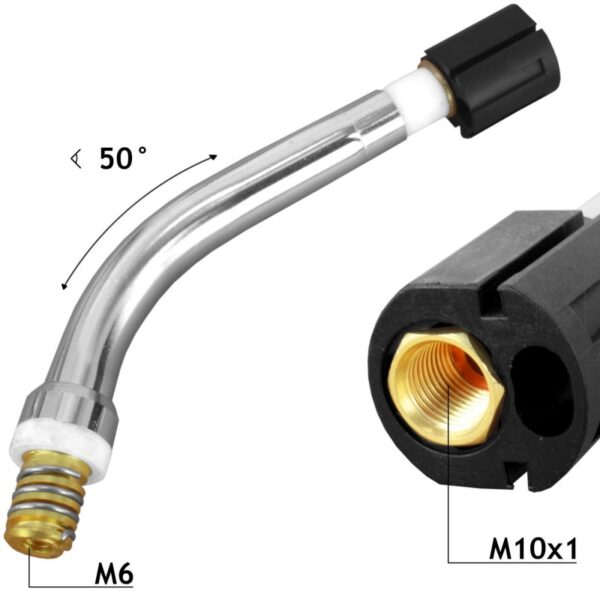 Trubka hořáku MB 25AK  50° ohnuté