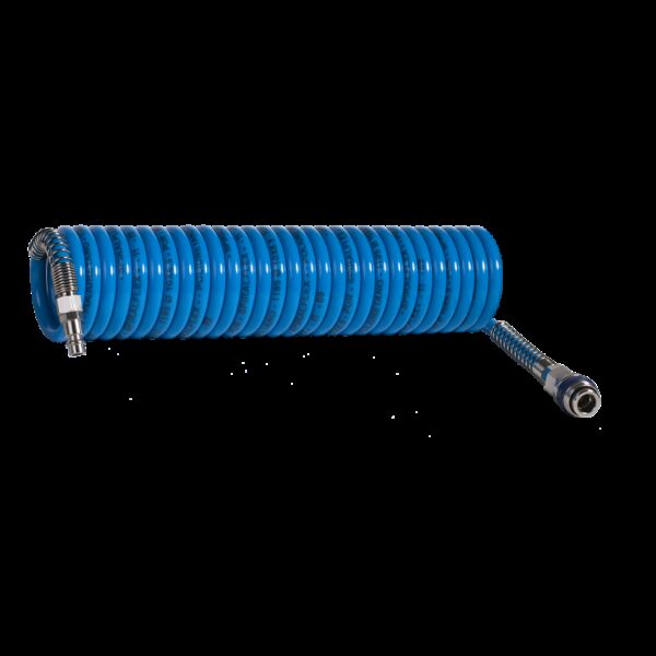 Spirálová hadice PU  12x8 /6m (pr.délka 3,9 m )